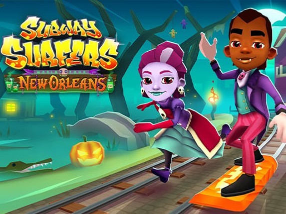 Subway Surfers Halloween Puzzle Game Cover