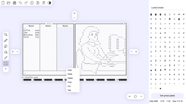 ASCII Art Paint Image