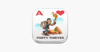 Forty Thieves Solitaire Hearts &amp; Spades Patience Image