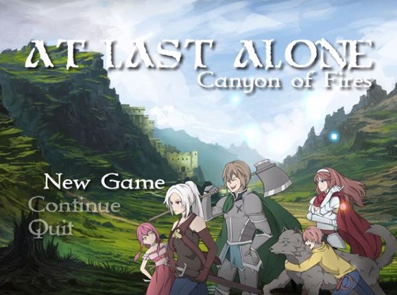 At Last Alone: Canyon of Fires Game Cover