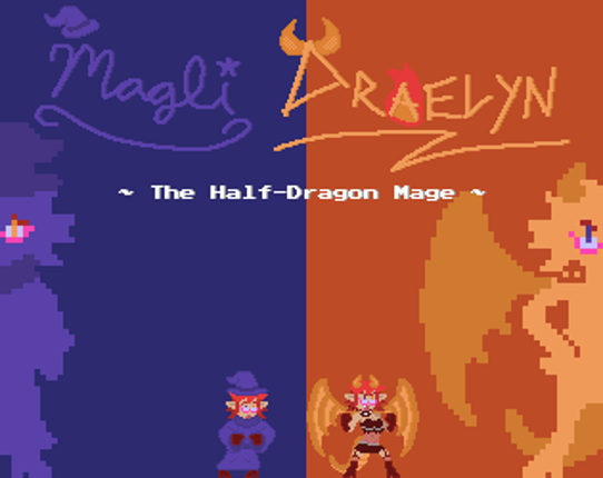 Magli Draelyn the Half-Dragon Mage Game Cover