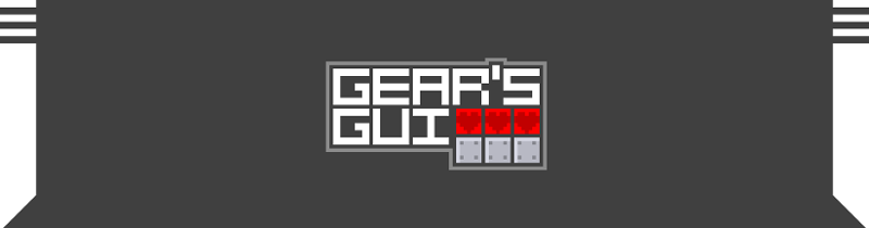 Gear's Minecraft GUI Game Cover