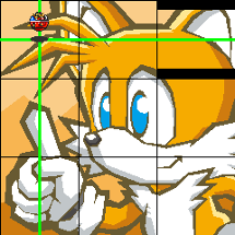 Sonic Panel Puzzle Image