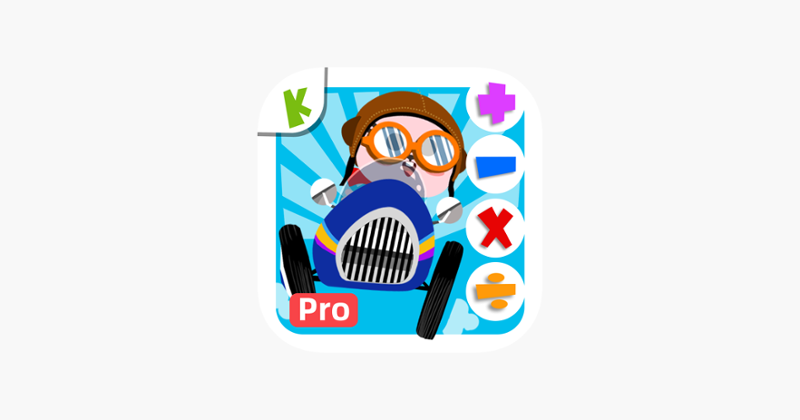 Funny Math Car Racing Pro Game Cover