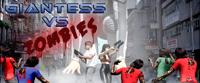 Giantess Vs Zombies Game Cover