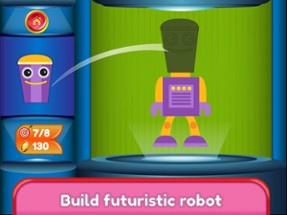 Kids Robot Game - Build &amp; Jump Image