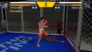 Muay Thai Fighting Image