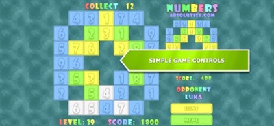 Numbers Logic Puzzle Game Image
