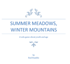 Summer Meadows, Winter Mountains Image