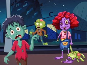 Zombie Fun Jigsaw Image