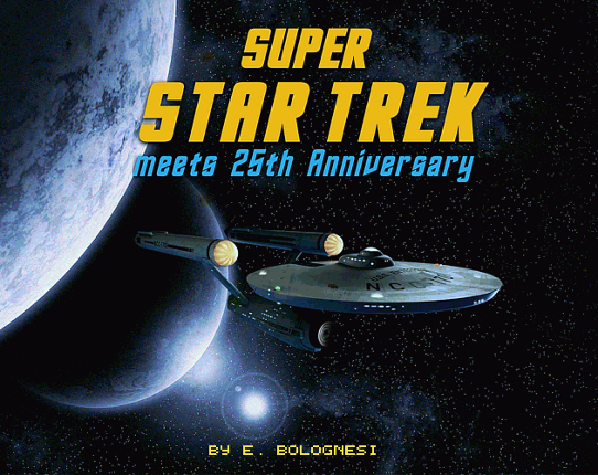 Super Star Trek 1978 meets 25th Anniversary Game Cover