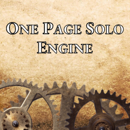 One Page Solo Engine Game Cover