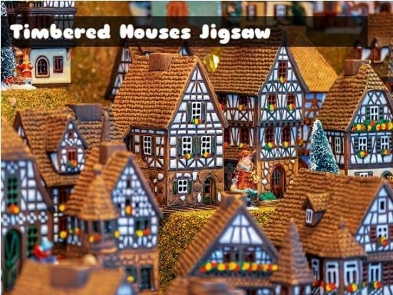 Timbered Houses Jigsaw Game Cover