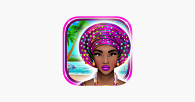 Tropical Princess with Fun Coloring Dress Up Games Image