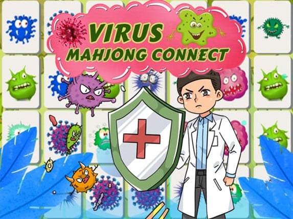 Virus Mahjong Connection Game Cover