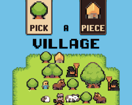 Pick a piece Village Game Cover