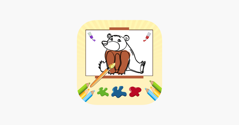 Coloring Book Fun Doodle Games Game Cover