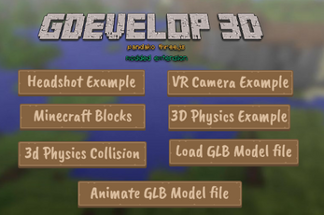 Gdevelop 5 3d modded extension Image