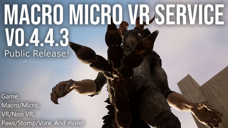 Macro Micro VR Service Game Cover