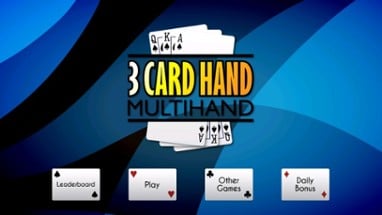 MultiHand - 3 Card Hand Image