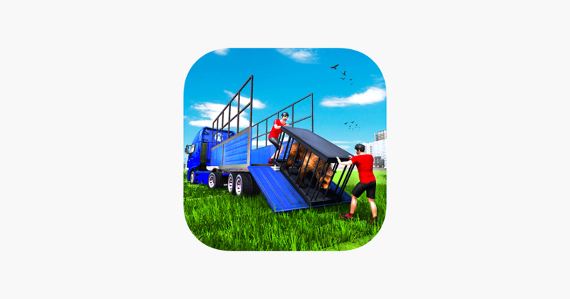 Animal Tractor Transport 2023 Game Cover