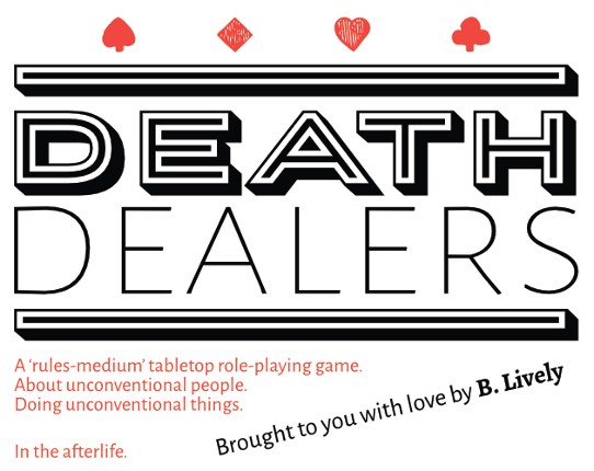 Death Dealers - a card-based TTRPG Game Cover