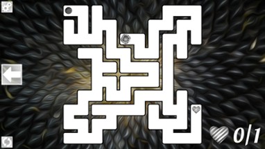 Maze Art: Black Image