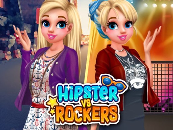 Hipster vs Rockers Game Cover