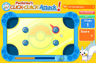 Pachirisu's Click-Clack Attack! Image