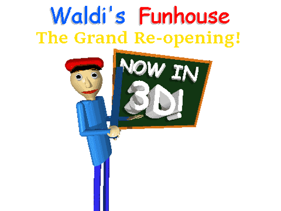 Waldi's Funhouse: The Grand Re-opening! Game Cover