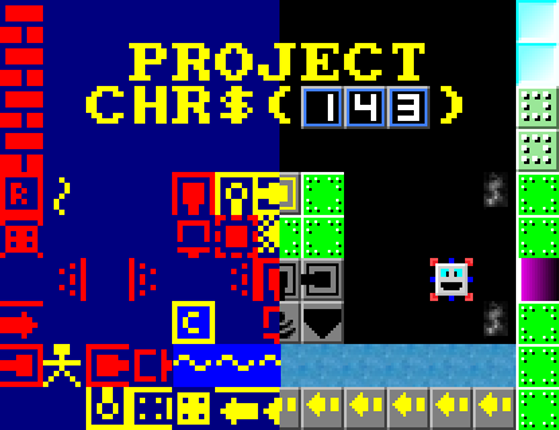 Project CHR$(143) Game Cover