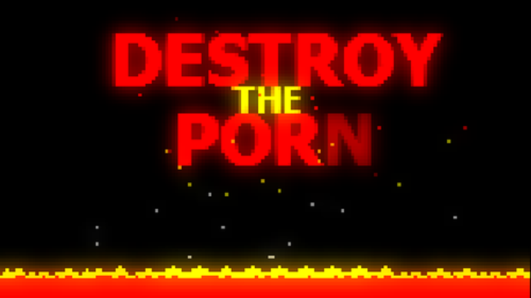 Destroy the Porn Game Cover