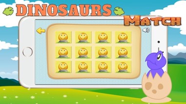 Dino Animal Memory Match Facts Cards Image