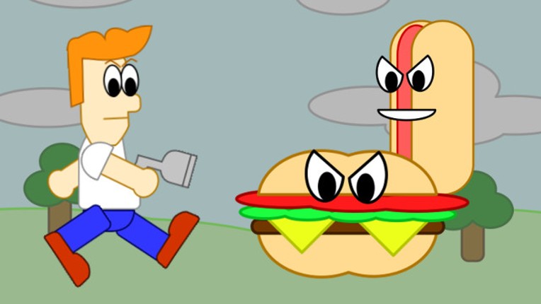 Junk Food Blaster Game Cover