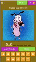 Guess The Cartoon Quiz Game Free Image