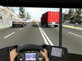 Racing In Bus - Traffic Racer Image