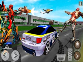 Robot Games Helicopter Car War Image