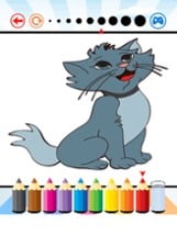 Cats Coloring Book - Activities for Kids Image
