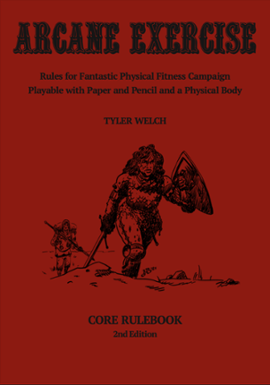 Arcane Exercise Core Rulebook Game Cover