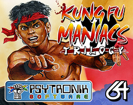 Kung Fu Maniacs Trilogy (C64) Image
