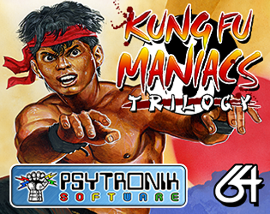 Kung Fu Maniacs Trilogy (C64) Game Cover