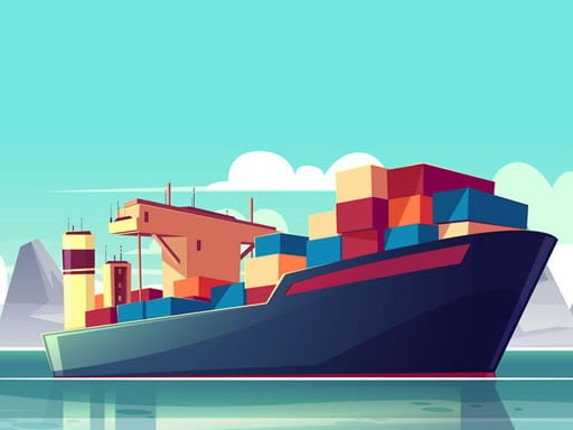 Cargo Ships Jigsaw Game Cover