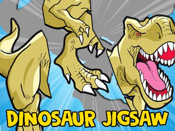 Dinosaur Jigsaw Game Cover