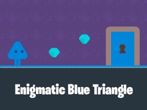 Enigmatic Blue Triangle Image