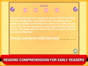 Reading Comprehension Kids App Image