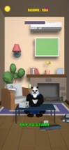 Angry Panda 3D Image