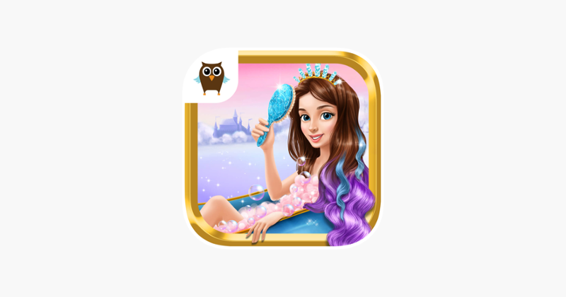 Princess Gloria Ice Salon - Frozen Beauty Makeover Game Cover