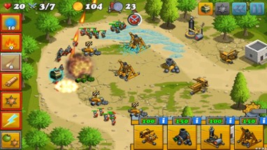 Tower Defense of Fields: Greece Tower Defense of Homeworld Runners Sentinel Game Image