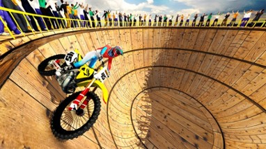 Well Of Death Bike Rider - Motorbike Stunts Racing Image