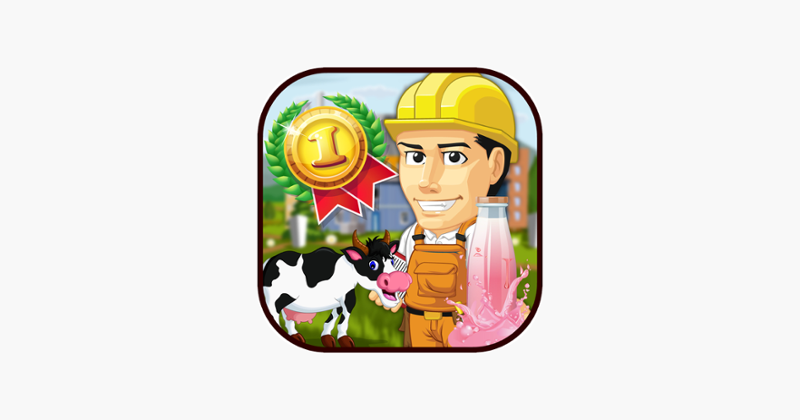 Flavored Milk Factory farm - Milk the cows &amp; process it with amazing flavors in dairy factory Game Cover